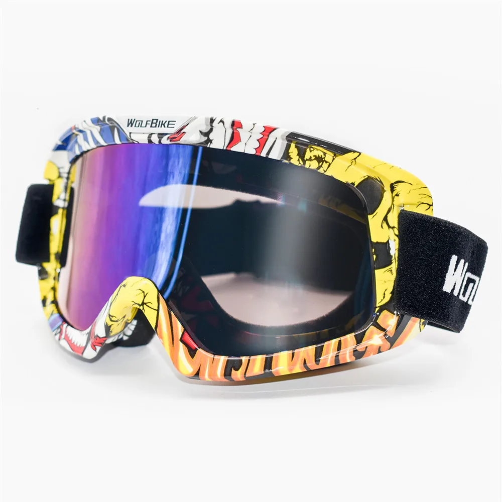 

WOSAWE Windproof Motocross Goggles Adult Anti-fog UV Protection Ski Face Mask Motorcycle TPU Protection Snowboard Snow Glasses