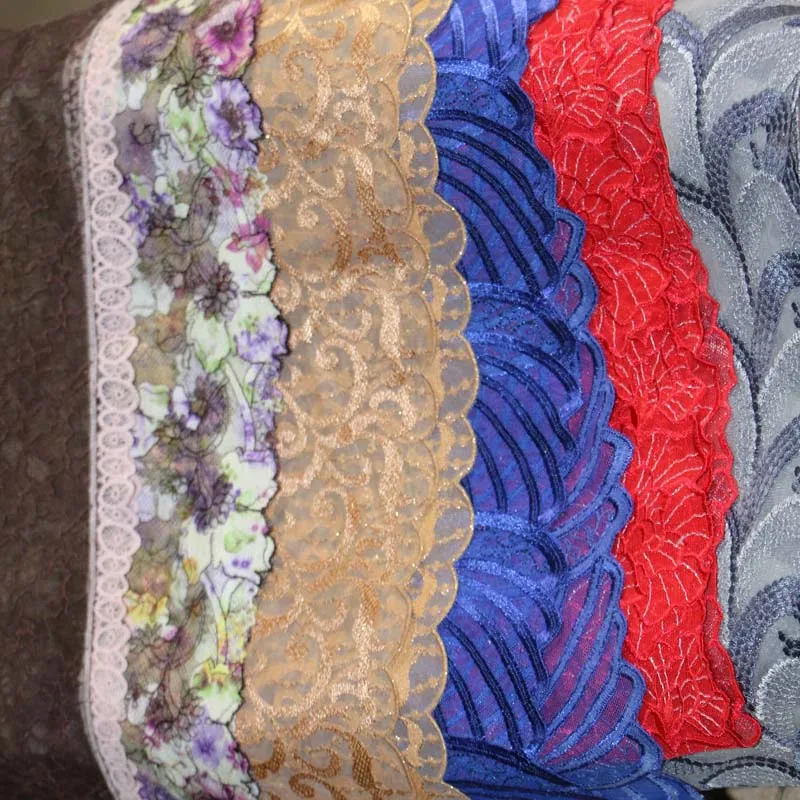 Смешанные 10 ярдов кружева сетка Случайная Доставка DIY материалы одежды ручной