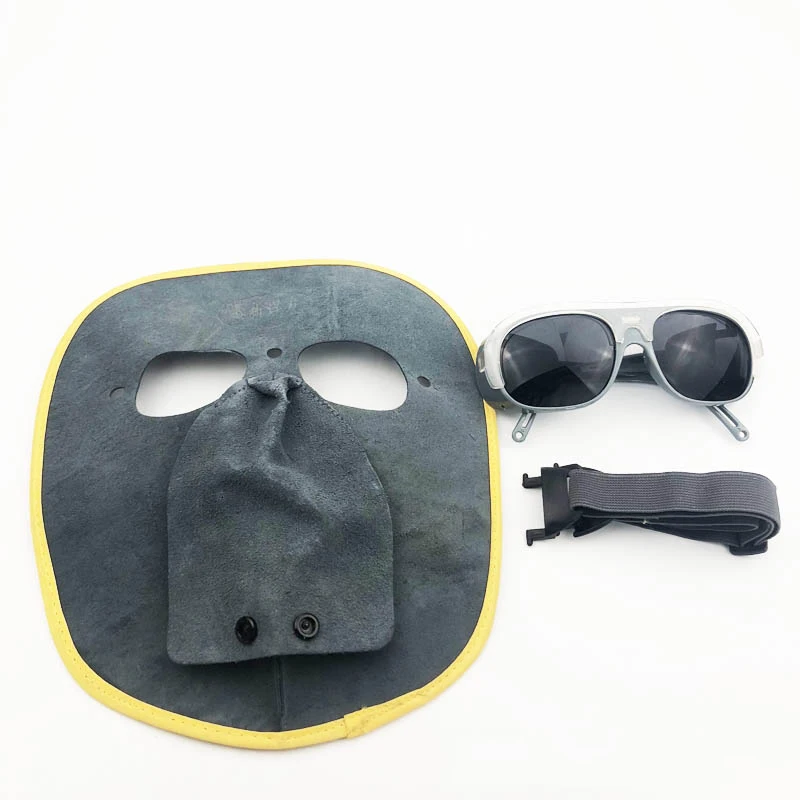 Сварочный шлем маска для лица PC очки теплоизоляция сварочный газ/аргоновая дуговая работа мягкая износостойкая защитная маска для лица - Цвет: TX03