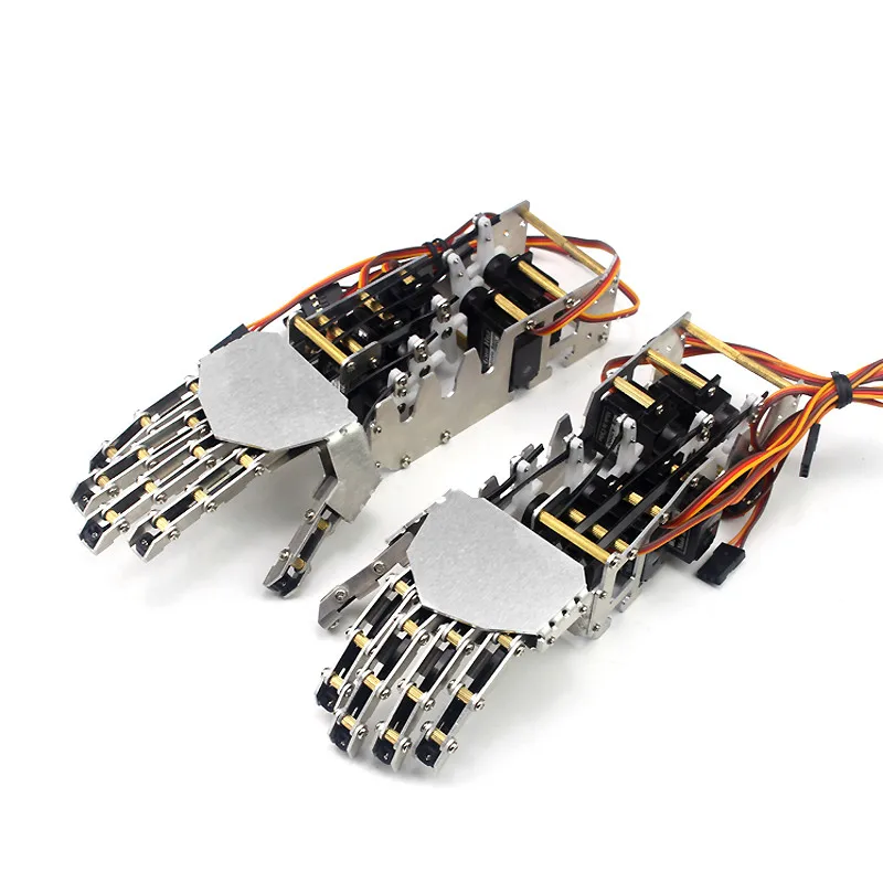 

5DOF Metal Robot hand/five fingers/Mini bionic hand/gripper/robot/car accessories/silver/DIY