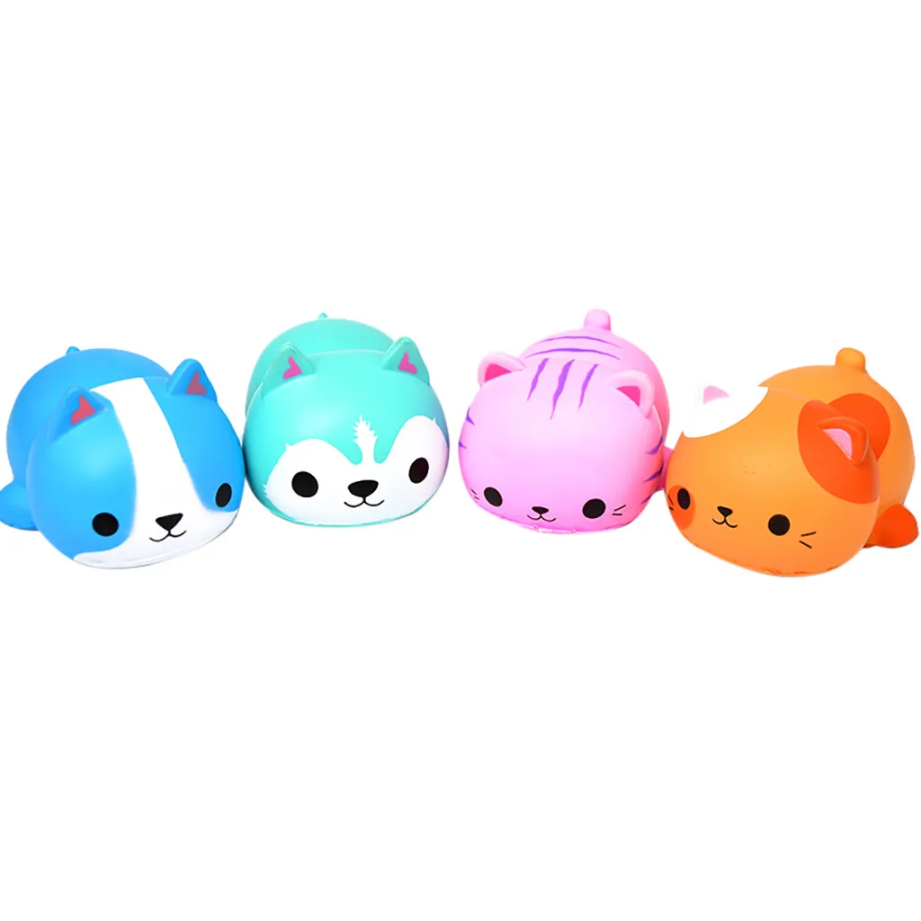 

Squishy Toy CartoonCat Donut Dol Squishy Slow Rising Cream Scented Phone Toy Kids Kawaii Squish Anti stress Stress Reliever