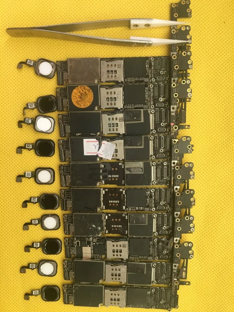 Dead board для iPhone 6 материнская плата 4 7 дюйма с сенсорным ID и cpu no NAND | Обустройство