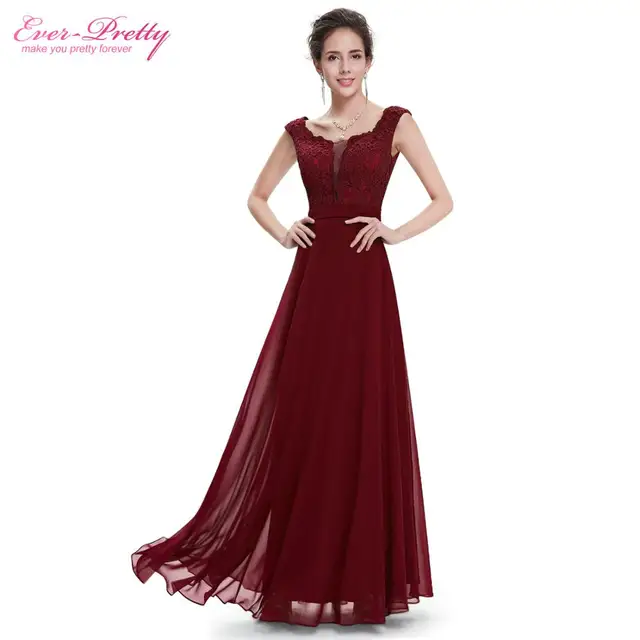 Buy [Clearance Sale] Evening Dresses 2017 Ever Pretty HE08628 Sleeveless Lace