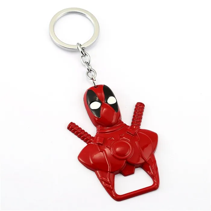 Deadpool 2 llaveros vade-x-men colgante Metal llavero soporte superhéroe hombre coche bolso llavero Chaveiro película joyería