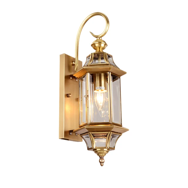Exterior Wall Lamps Led Waterproof Light Garden Outdoor Lighting Exterior Wall Lamps Led Waterproof Light Garden Outdoor Lighting Sconce Balcony Lights Copper