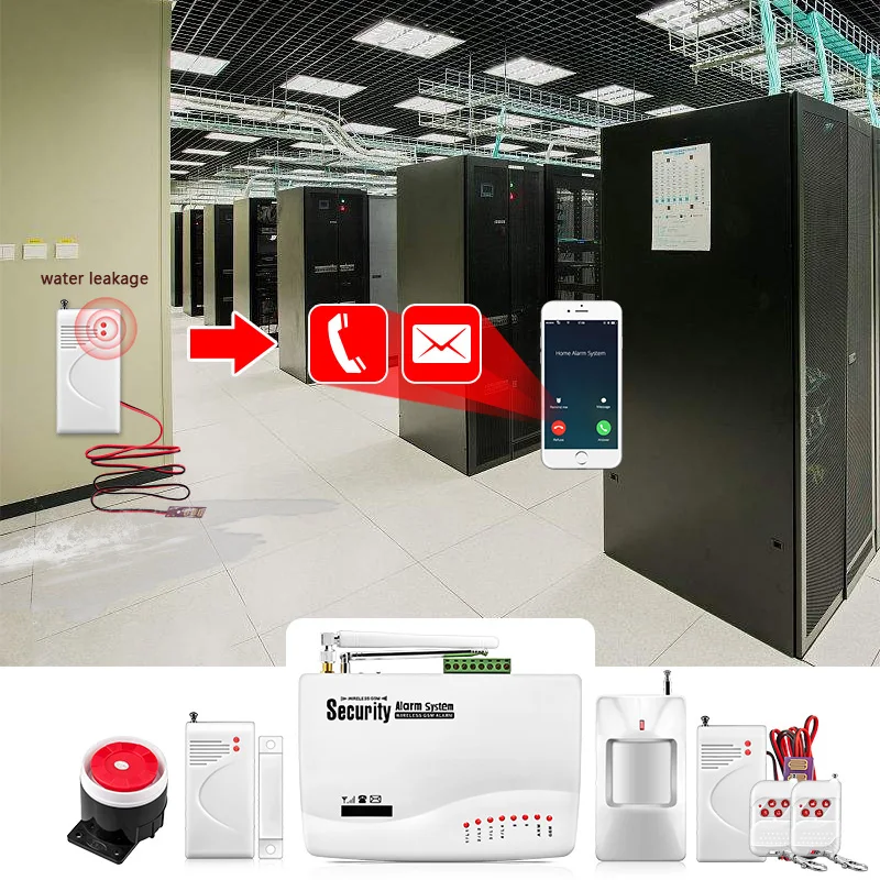 Дешево FUERS беспроводной GSM охранная сигнализация системы умный дом гараж детектор движения сенсор России Английский Голос безопасности Автодозво...