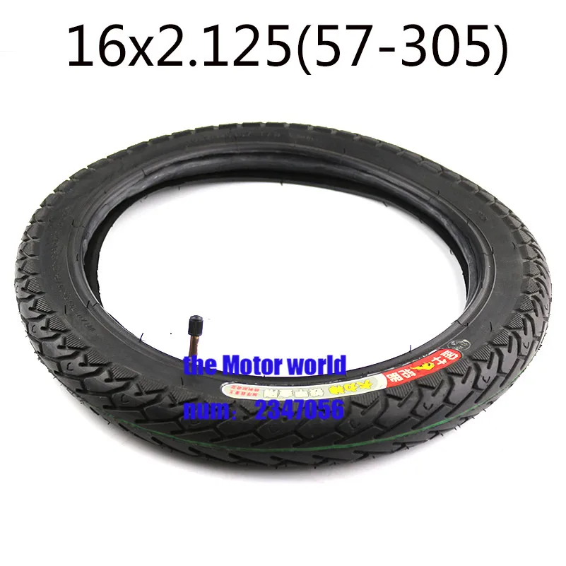 

Free shipping high quality 16*2.125 inche inner tube and tyre fits Many Gas Electric Scooters and e-Bike