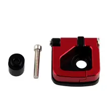 Квадратный крюк Универсальный CNC алюминиевый крючок шлем Висячие аксессуары