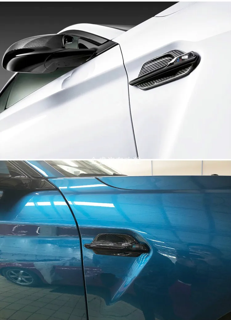 Для BMW M2 F87 m235i щиток из углеродного волокна накладка вентиляционные отверстия внешней отделки кузова сбоку углерода сбоку решетка