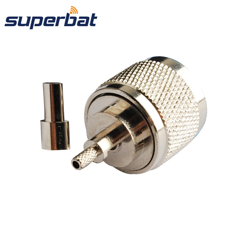 Male Straight RF Coaxial Connector for RG174 Cable