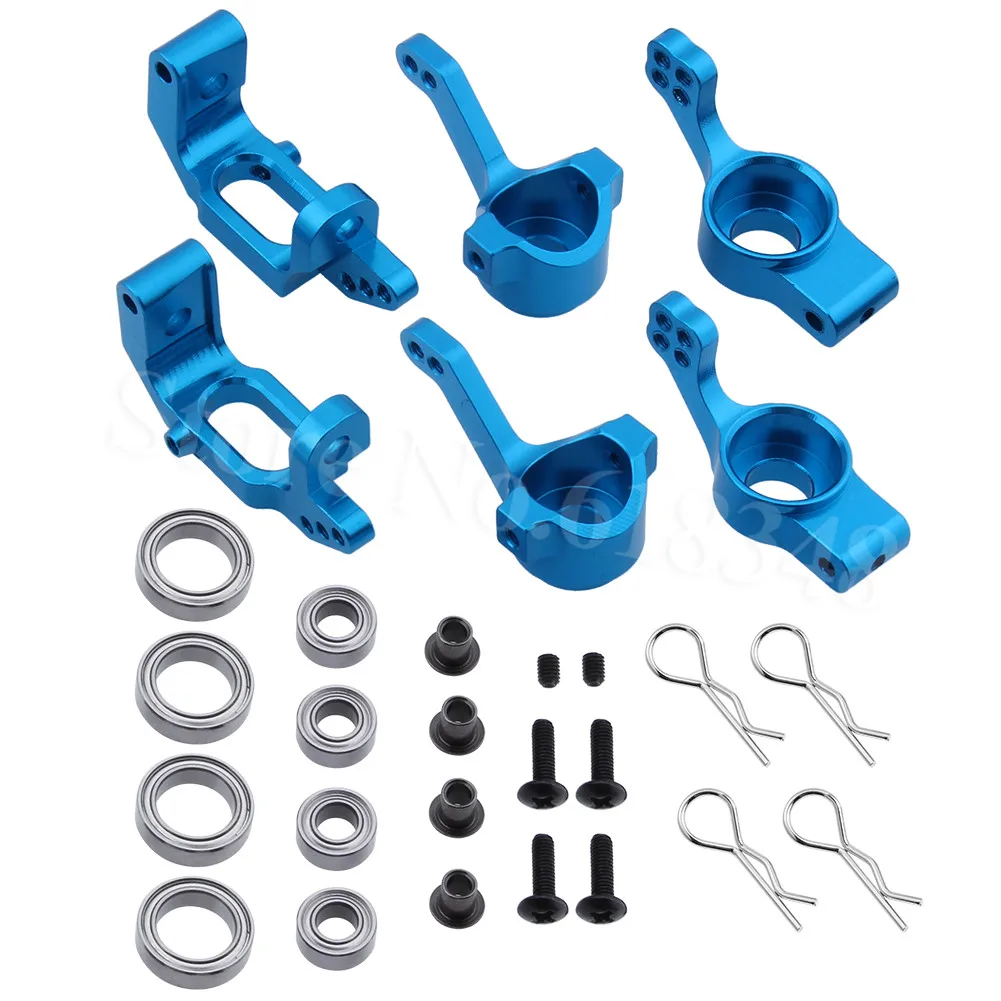 Aluminum Steering Hub Mount Upgrade Parts For RC Redcat Racing Lightning EPX / Volcano STR Shockwave Tornado Monster Drift Buggy