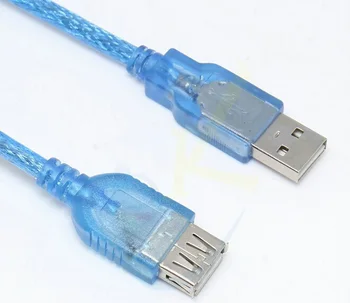 

High quality 1.5M 5FT USB 2.0 A to A type Male to Female Extension Cable 300pcs/lot
