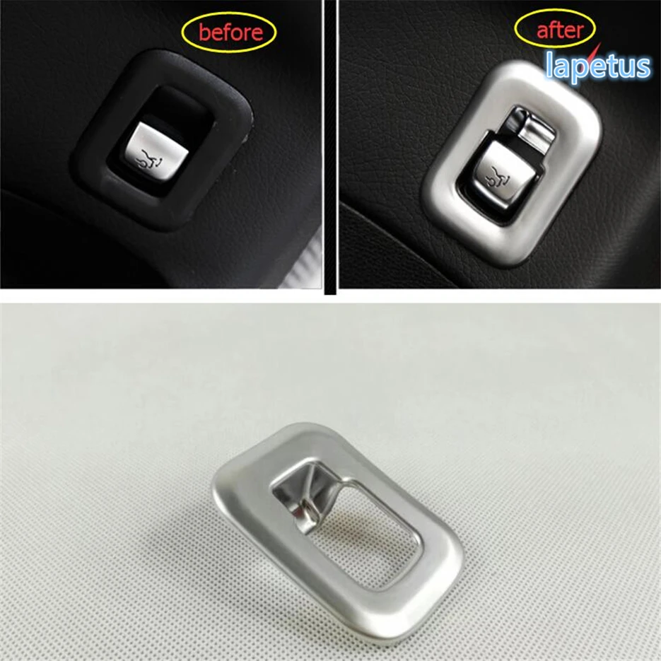 

More Fashion! For Mercedes Benz GLC X205 2015 2016 ABS Rear Trunk Switch Frame panel Cover Trim