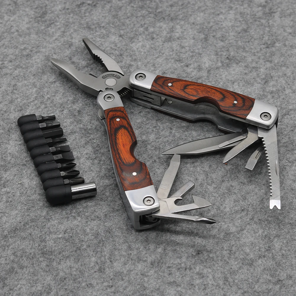 Dcbear Multi Tool Pliers Outdoor Camping Fishing Pocket Folding Plier