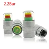 tire pressure Visiable 32 Psi 2.2 Bar Air Warning Alert Tire Valve Pressure cap 2.2 Sensor Monitor Light Cap Indicator For Car ► Photo 2/4