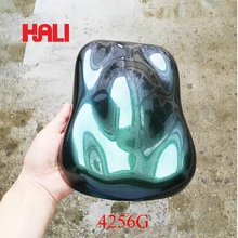 Хамелеон пигмент для ногтей пигмент порошок, товар: 4256 г, синий/зеленый эффект, 1 лот = 10 грамм