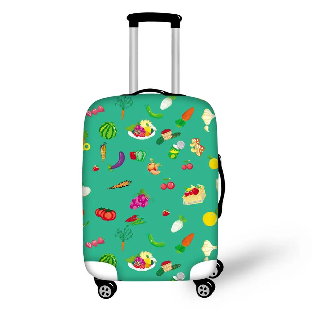 Винтажный эластичный толстый багажный чехол для багажника, Дорожный чемодан, пылезащитный Защитный чехол, Прямая поставка на заказ - Цвет: CC5048