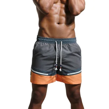 

Men Summer Casual Shorts Men Brand New Board Shorts Patchwork Breathable Elastic Waist Fashion Casual Short Men
