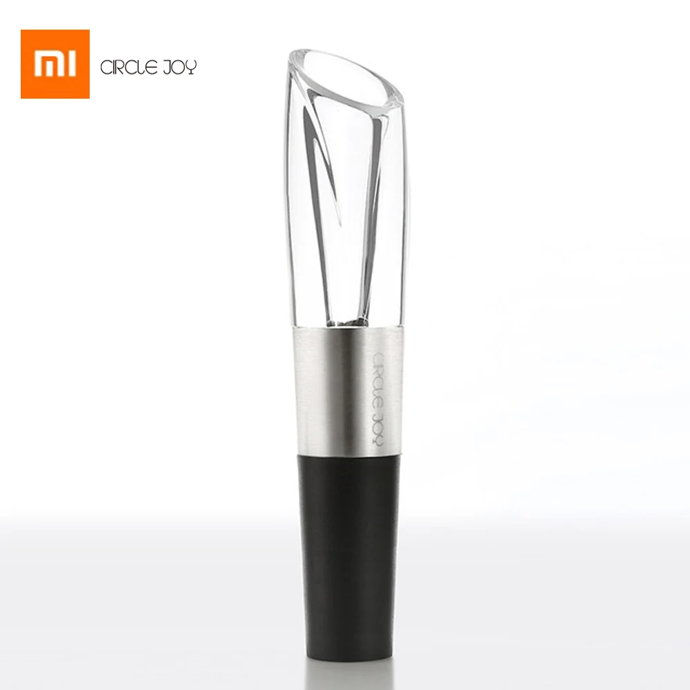 

Original Xiaomi CIRCLE JOY Stainless Steel Fast Decanter Portable Mini Wine Accessories Wine Decanter Wake-up Utensil For Family