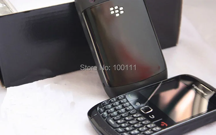 Разблокированный BlackBerry Curve 8520 мобильный телефон QWERTY клавиатура смартфон