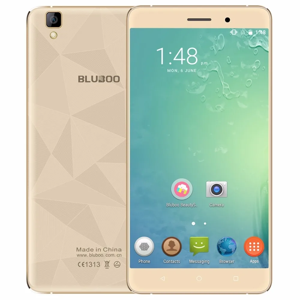 BLUBOO Maya 5 5 inch 3G Mobile Phone MTK6580A Quad Core Android 6 0 2GB RAM