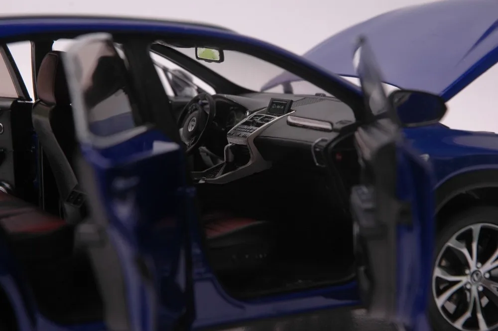 1:18 литье под давлением модель для Lexus NX 200t синий внедорожник Игрушечная машина из сплава миниатюрная коллекция подарок NX200t NX200