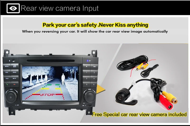 Top 7"Android 9.0 Car DVD for Mercedes Benz C Class W203 2004-2007 c200 C230 C240 C320 C350 CLK W209 2005 Sat Navi GPS Radio WiFi 11