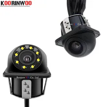 Koorinwoo HD CCD Камера фронтальная камера форма HD CCD Автомобильная камера заднего вида Универсальная парковочная камера заднего хода автомобиля видео система