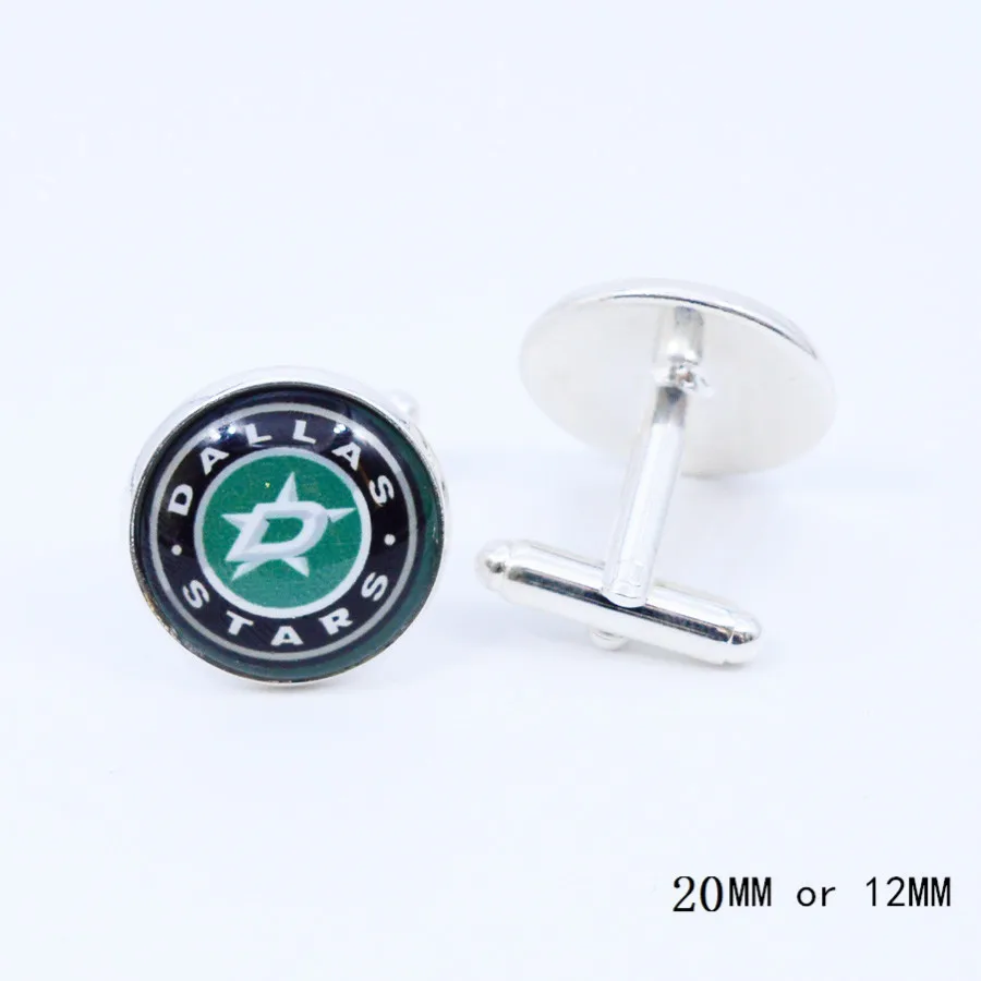 Cufflinks NHL Dallas Stars Charms Cuff Links Ice Hockey Fan Gift for Mens Boys Free Shipping New 2018 | Украшения и аксессуары