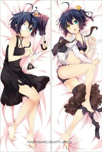 

Japan Anime Hugging Body Pillow Case 150*50 chuunibyou 2 Rikka Takanashi