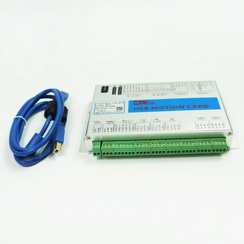 

Mach4 Motion control card USB Port 2000Khz pluse 16input 8 output IO for CNC Router Milling Machine