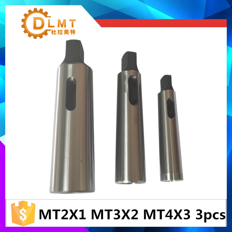 3pcs morse taper sleeve adapter MT1 to MT2 MT2 to MT3 MT3 to MT4 Morse Taper Adapter Reducing Drill Sleeve 3pcs morse taper sleeve adapter MT1 to MT2 MT2 to MT3 MT3 to MT4 Morse Taper Adapter Reducing Drill Sleeve
