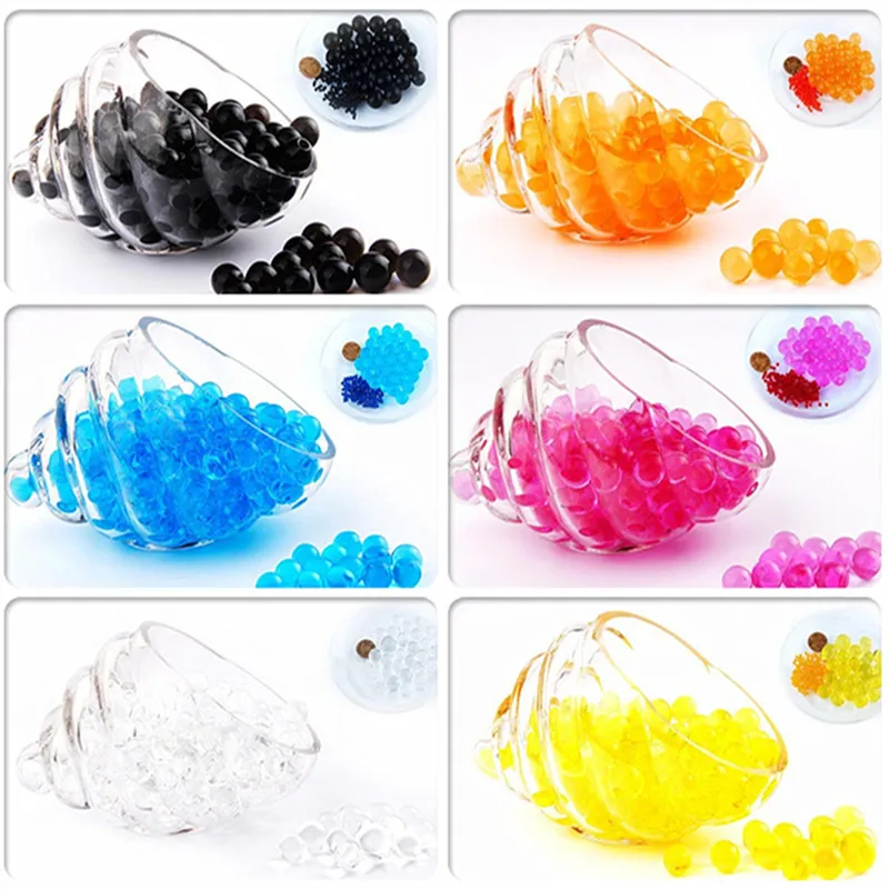 2400 шт./лот 12 цветов Хрустальные шарики для воды био гелевые воды|balls for flowers|gel ballsbio