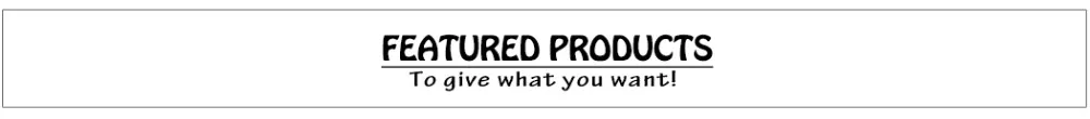 featured products