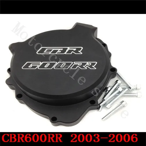 Подходит для Honda CBR600RR CBR600 F5 2003 2004 2005 2006 крышка статора двигателя мотоцикла черная