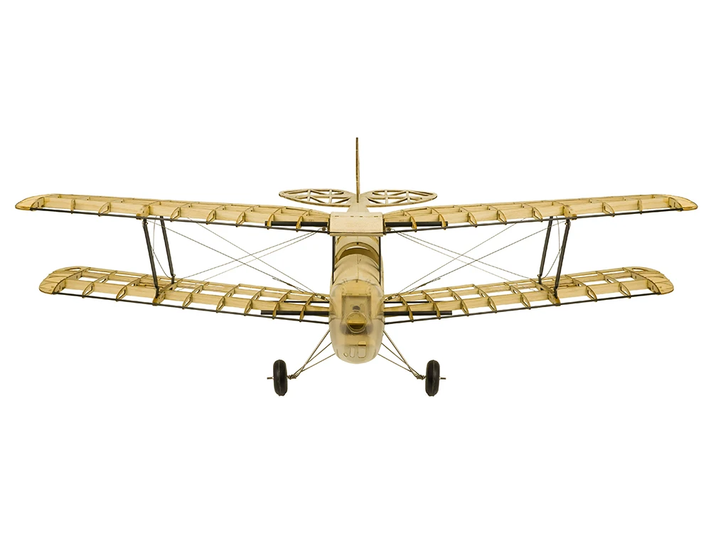 De habilland DH82a Мини Тигр Мотылек RC самолет биплан 980 мм размах крыльев лазерная резка набор из пробкового дерева модель/деревянный план