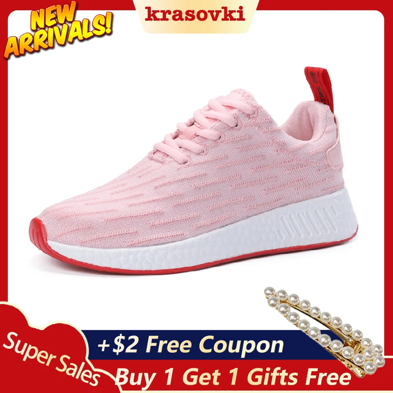 

Krasovki Sneakers Women Casual Shoes Breathable Comfortable For Women Walking Female Fashion Shoes