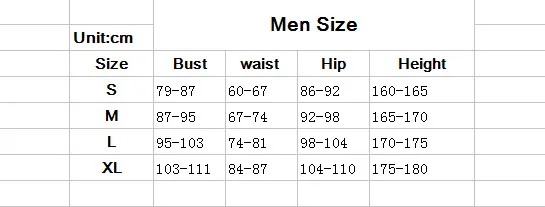 MEN SIZE_