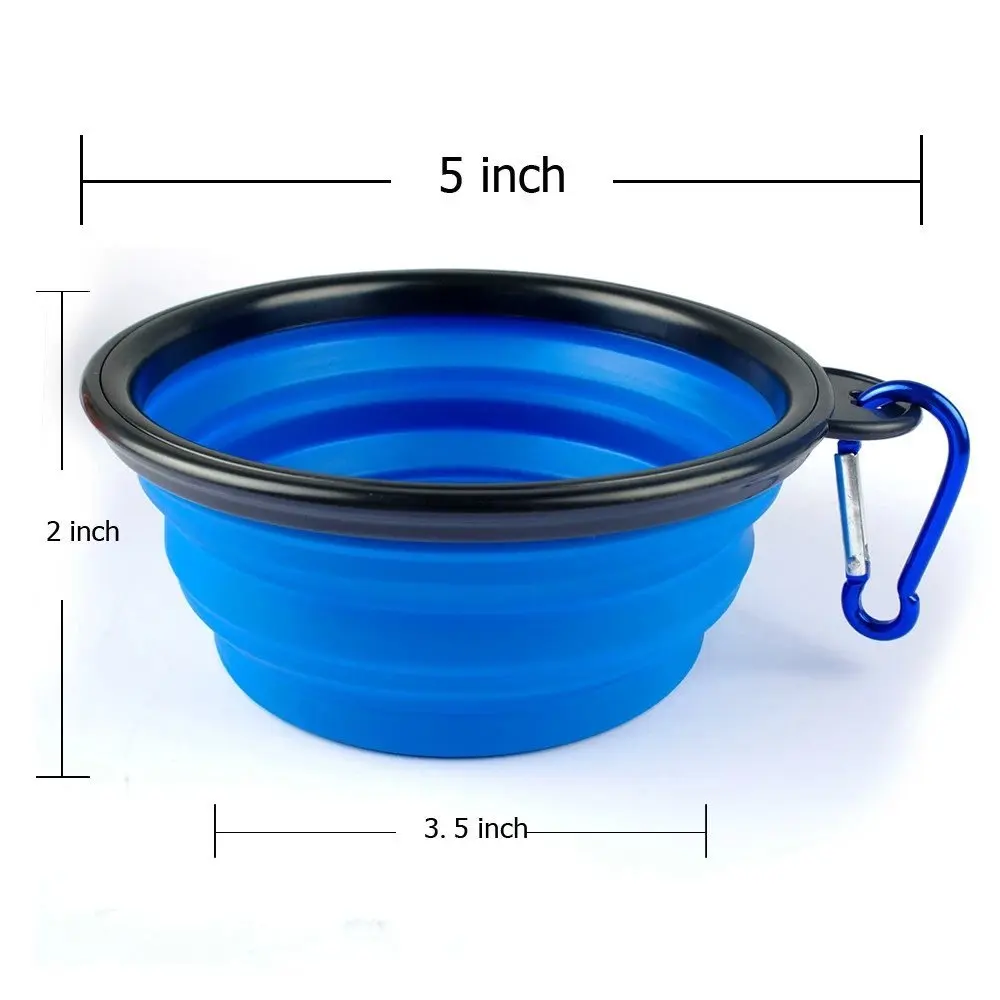 Portable Feeder Travel Bowls for dogs cats