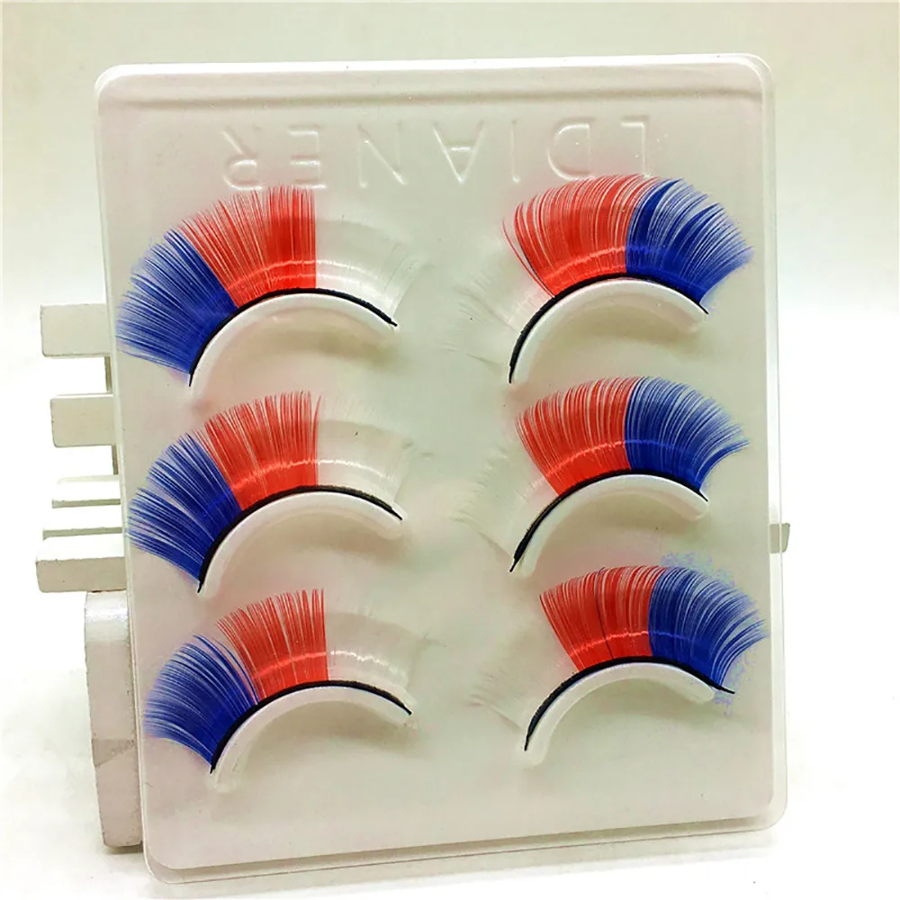 

Luxury 3D False Lashes Fluffy Strip Eyelashes Long Natural Party magnetic eyelashes natural maquiagem 50*