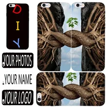 Custom teléfono celular casos de nombre diseño de bricolaje para Nokia 3 5 6 8 9 Lumia 430, 532, 540, 550, 630, 635, 636, 640, 650 suave contraportada Fundas DIY caso(China)