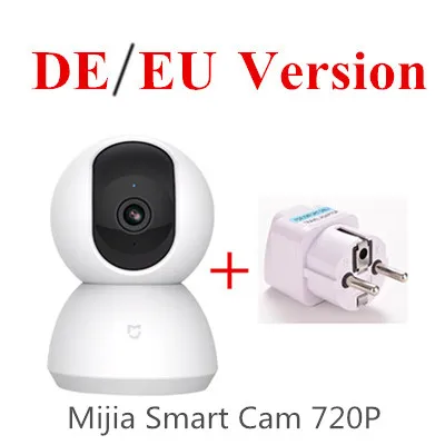 Xiaomi Mijia Smart Cam Cradle Head Версия 1080P HD 360 градусов ночное видение веб-камера IP камера видеокамера Wifi HD Mijia камеры - Цвет: 720P EU DE