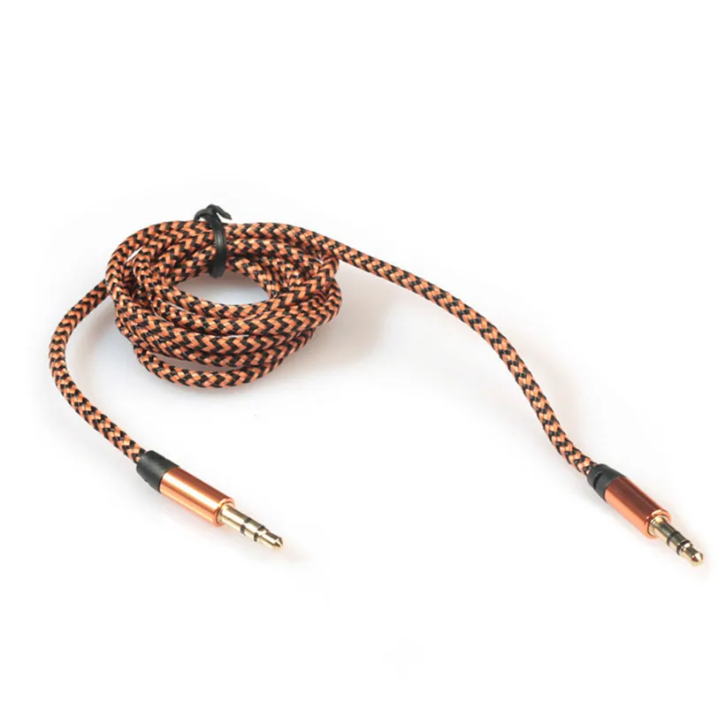 3.5mm Stereo Car Auxiliary Audio Cable Male To Male for Smart Phone Jun12 Professional Factory Price Drop Shipping