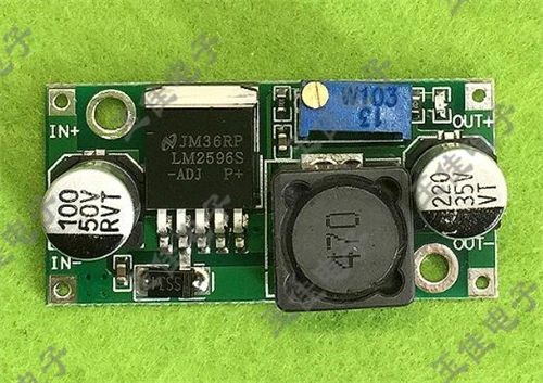 Бесплатная доставка! LM2596S DC Step Down Power Module/BUCK 3A Регулируемый понижающий модуль Super