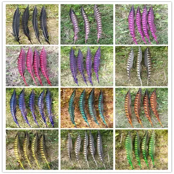 

Hot sales 100pcs Natural copper chicken tail 30-35cm/12-14inch wedding party decorations colors to choose