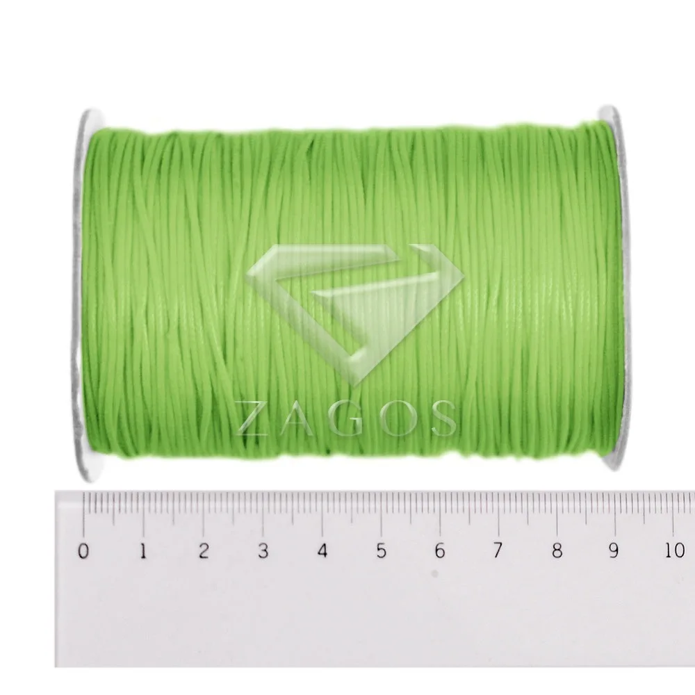 1 рулон 170 м 1 мм 45 Цвет экологической корейской-вощеный ожерелье из полиэстера браслет шнур ювелирные тему Craft аксессуары TC0112