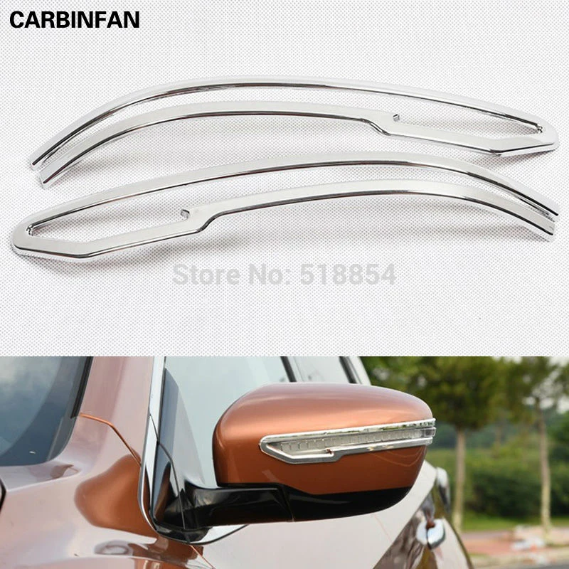 ACCESSORIES FIT FOR 2015 NISSAN MURANO SIDE MIRROR CHROME COVER TRIM