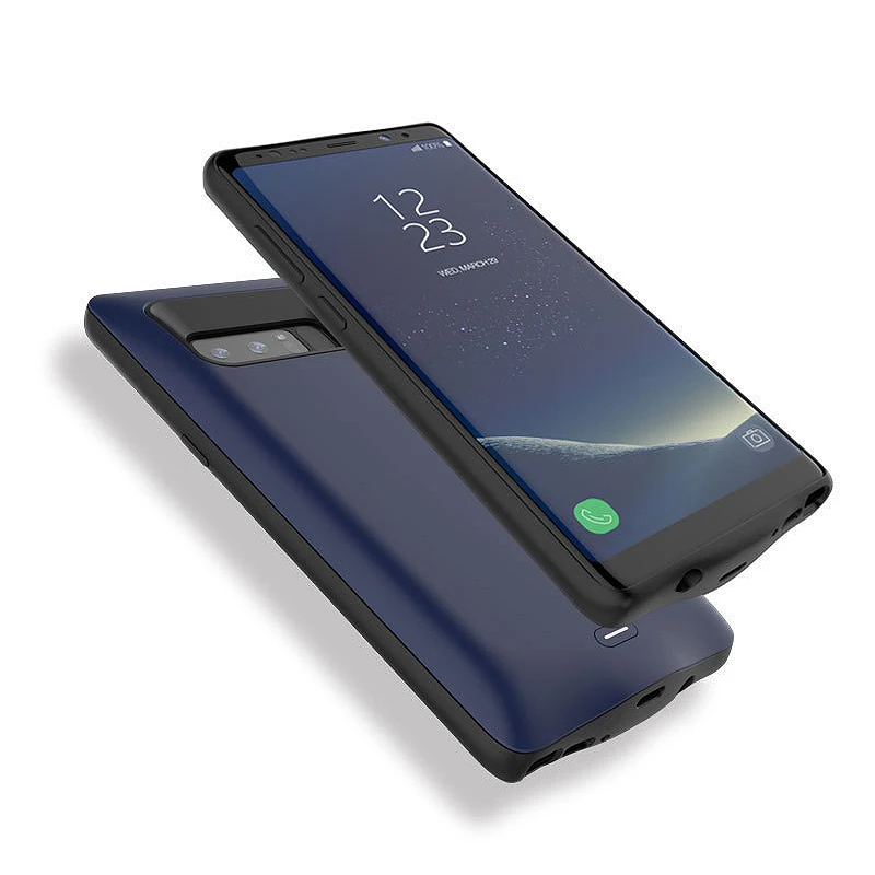 Телефон Батарея Зарядное устройство чехол 5500 мАч для samsung Galaxy Note 8 потребности во внешнем источнике питания банка Зарядное устройство Note8 резервного копирования Батарея зарядный чехол