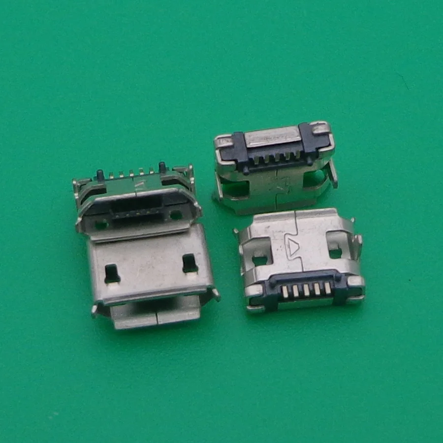 10 шт./лот Micro USB 5 P контактный разъем соединитель 7 2 мм DIP 50 шт.|usb connector|usb micro connectordip