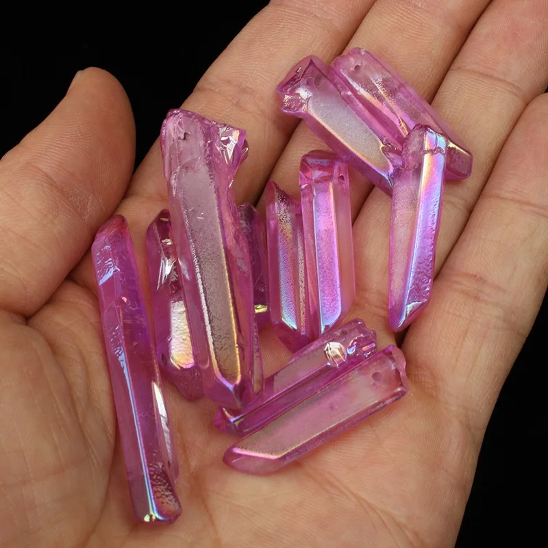 KiWarm 50 г/компл. Фиолетовый Природный кристалл кварца драгоценный камень для домашнего офиса Отель Свадебный Дисплей шкаф декора аквариума